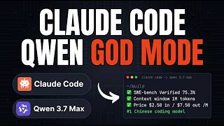 Claude Code + Qwen 3.7 Max = Full Apps INSTANTLY (Claude Code Router)