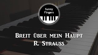 Breit über mein Haupt - Richard Strauss Op. 19, No. 2 (piano accompaniment / karaoke 피아노 반주)