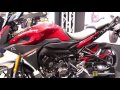 2016 yamaha mt09 tracer customized by ermax walkaround 2015 eicma milan