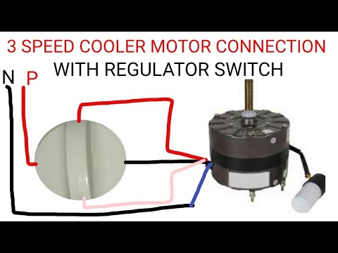 MULTI SPEED COOLER MOTOR CONNECTION - YouTube