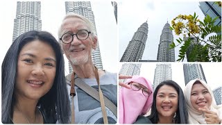 Vlog 29/7/18 ข้ามสะพาน​เชื่อมตึก​ Skybridge ตึกแฝด​ Petronas Twin Towers KL