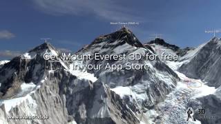 App "Mount Everest 3D" by 3D Realitymaps
