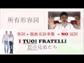 イタリア語レッスン17【所有形容詞】