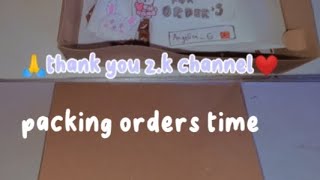 packing orders time (sesuai request)||#fypシ #youtubevideo #angelica_g1165