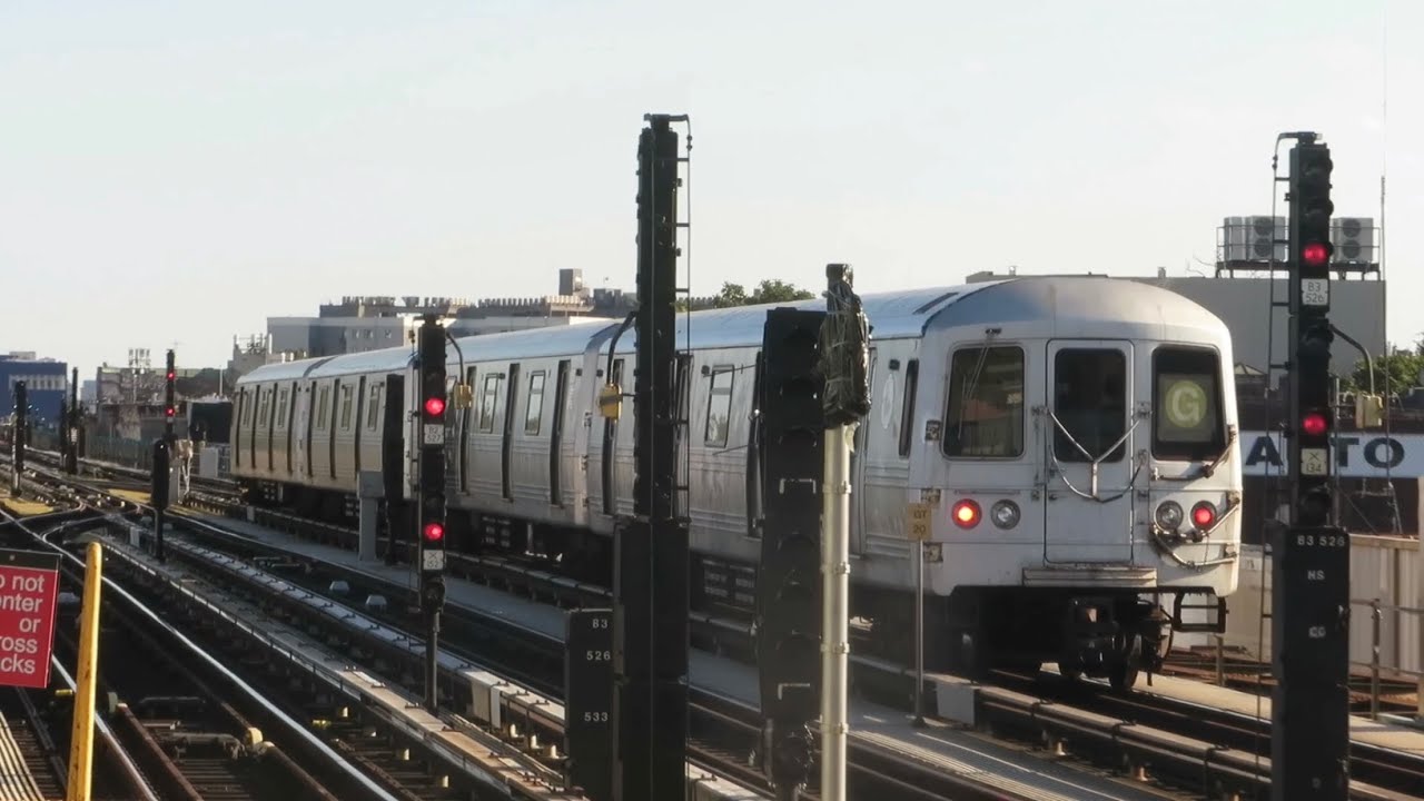 IND Culver Line: R160A/B F Trains & R46, R68A G Trains At Ditmas Avenue ...