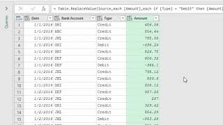 Power Query - Transforming column values using values from another column