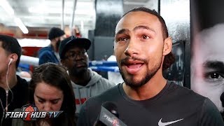KEITH THURMAN "SPENCE HAS NEVER FOUGHT A FIGHTER LIKE ME! FIGHT HAS TO HAPPEN AT RIGHT TIME"