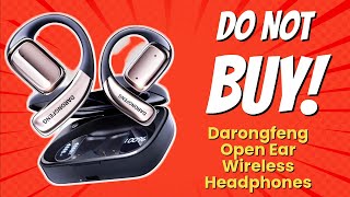 DON'T BUY DARONGFENG OPEN EAR WIRELESS HEADPHONES BEFORE WATCHING THIS! 🚫🎧 (9 Reasons)