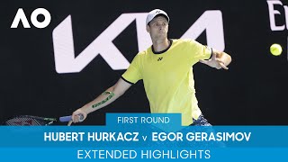 Hubert Hurkacz v Egor Gerasimov Extended Highlights (1R) | Australian Open 2022