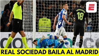 OTRO GOL de la REAL SOCIEDAD que HUMILLA y BAILA 2-0 al REAL MADRID | La Liga