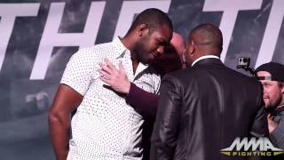 UFC 182: Jon Jones vs. Daniel Cormier Staredown