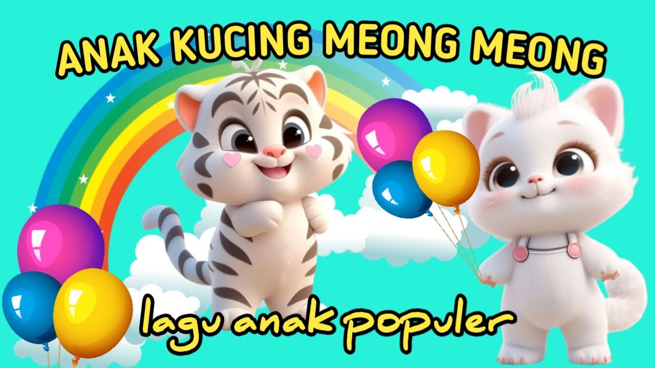 Anak Kucing Meong Meong Lagu Anak Populer Youtube