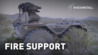 Rheinmetall Mission Master CXT – Fire Support, an autonomous counter-UAS solution