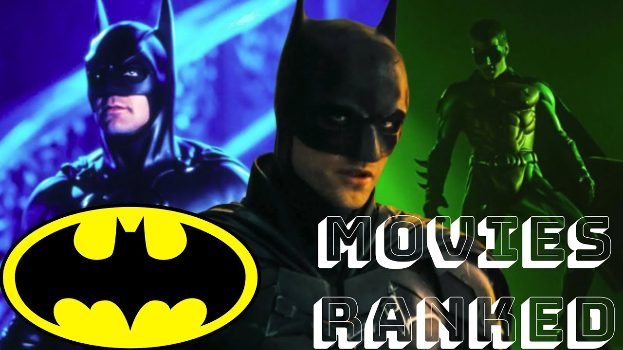 RANKING EVERY BATMAN MOVIE!!! - YouTube