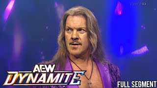 CHRIS JERICHO RETURNS (FULL SEGMETN) - AEW DYNAMITE 1/04/26