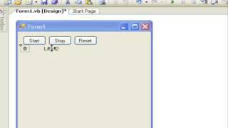 Visual Basic 2005 Tutorial 3: How to make a Stopwatch