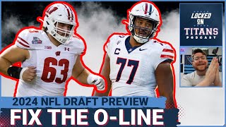 Tennessee Titans MUST FIX Offensive Line: Top Guards, Centers in NFL Draft & Best Running Back Fits