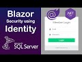 Blazor Web Assembly: User Registration, Authentication and Authorization using Identity & SQL Server