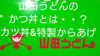 山田うどんの NEWかつ丼\u0026特製からあげ 最強コンビを食す！うまい