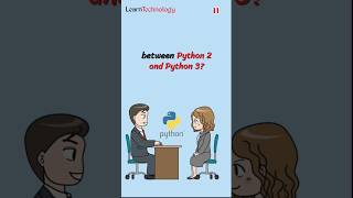 Difference between python 2 and python 3? #11 #python #interview