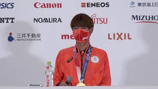 【LIVE】メダリスト記者会見 #スケートボード 堀米雄斗 選手