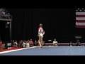 Emily Gaskins - Floor Exercise - 2016 P&G Gymnastics Championships – Sr. Women Day 2