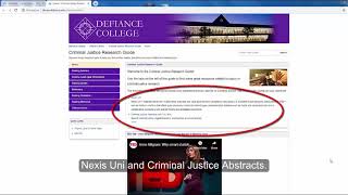 Selecting a Database: How to Find a Specialized Subject Database 2019 01