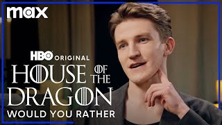 Tom Glynn-Carney & Ewan Mitchell Play Would You Rather | House of the Dragon | Max
