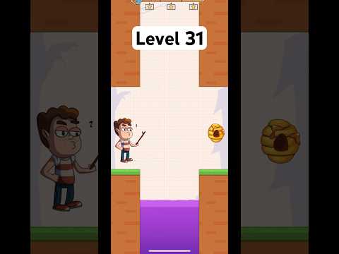 Draw Save Him level 31 Game every day #drawing #draw #games #gaming #shorts