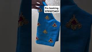 simple and unique aari work blouse designs 460 #9791873401 #fashion #indianattire