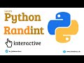 09 Use randint to generate random integers - Python Tutorial Beginners (Interactive & Auto-graded)