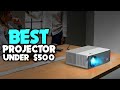 5 BEST PROJECTORS UNDER $500 ΙΝ 2023 [PORTABLE, MINI, 4K]