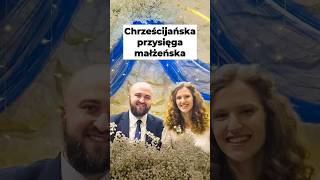 👰‍♀️🤵‍♂️Chrześcijańska przysięga Kornelii i Marcina! #ślub #marriage #wedding #IPPTV