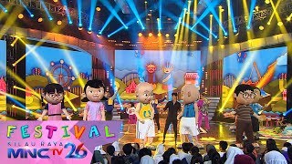Upin & Ipin Jarjit, Ehsan, Susanti, Mei Mei main ke Studio MNCTV - Festival Kilau Raya 26 (20/10)