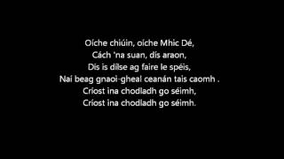 Irish Christmas Carol Oíche Chiúin