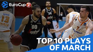 Top  10 Plays | March | 2021-22 7DAYS EuroCup