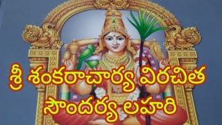 శ్రీ శంకరాచార్య విరచిత సౌందర్య లహరి | 92 వ శ్లోకము | sudarsanaYT