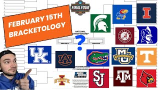 2025 Bracketology Update - February 15