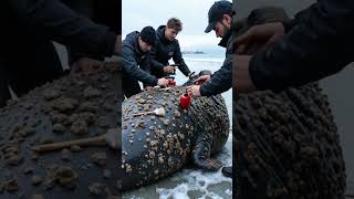 Rescuing a Southern Elephant Seal Covered in Barnacles | Marine Life Care