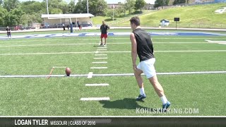 Top Kicker in America | Logan Tyler | Kohl's Kicking Camps