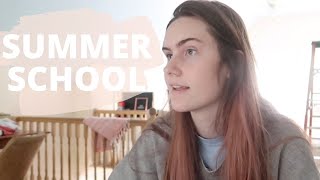 college day in the life: summer classes edition
