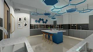 CHEMISTRY LAB - Junior College,  Walkthrough-Interior Design