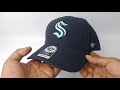 47 BRAND CAP MVP SEATTLE KRAKEN NHL NAVY