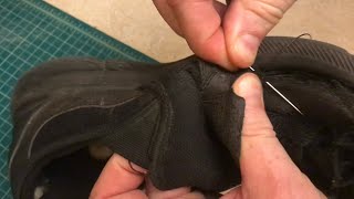 SEWING your “favorite” shoes back together