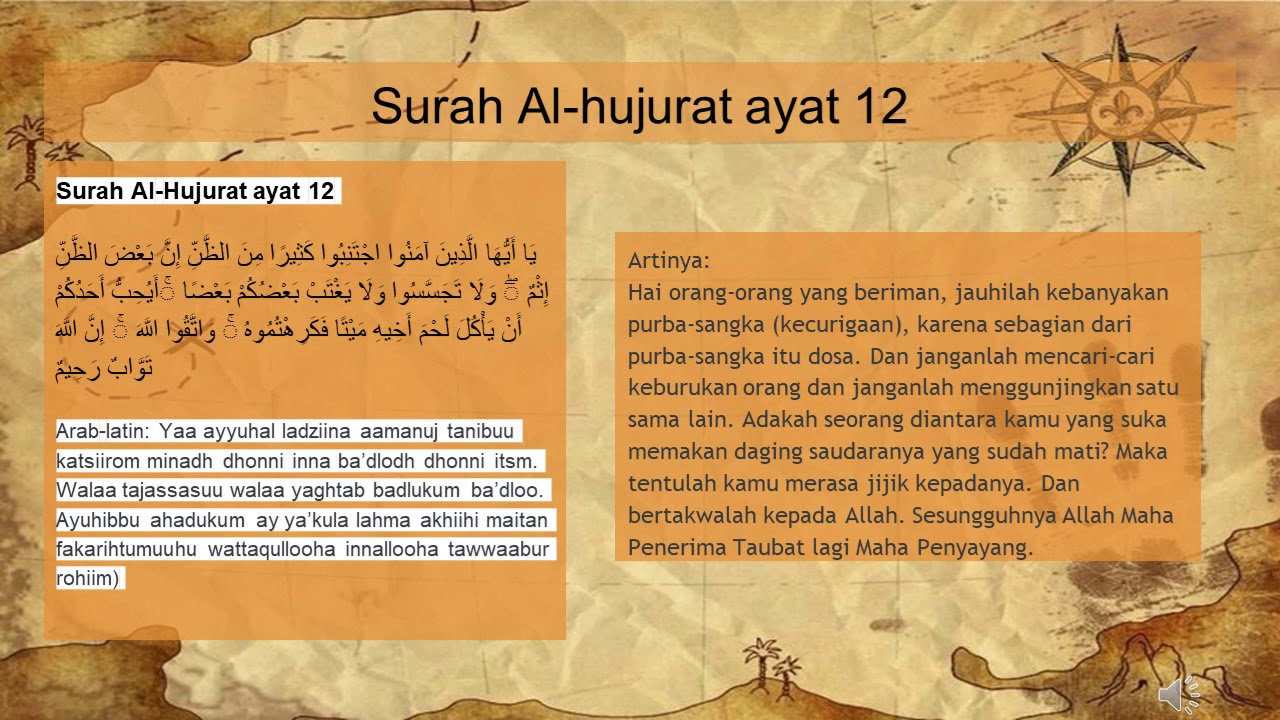 Ayat Al Qur’an Dan Hadis Tentang Mujahadah An Nafs, Husnuzzann Dan ...