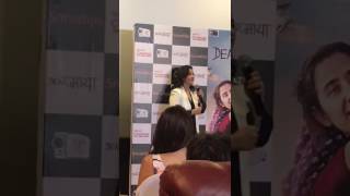 Manisha Koirala thanks Imtiaz Ali at the Dear Maya trailer launch