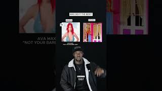 Who Did It The Best? Ava Max Samples ( Shakira, Bonnie Tyler, Aqua, ATC etc..) #shorts #avamax