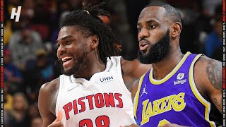 Los Angeles Lakers vs Detroit Pistons - Full Game Highlights | November 21, 2021 NBA Season