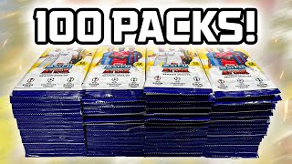 Opening *100 PACKS* of MATCH ATTAX 2022/23!! (1200 cards!!)
