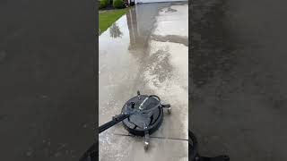 Surface cleaning concrete